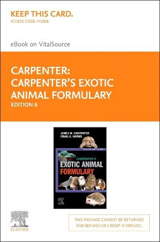 Cover image for Exotic Animal Formulary - Elsevier eBook on Vitalsource (Retail Access Card)
