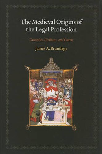 Cover image for The Medieval Origins of the Legal Profession