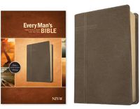 Cover image for NIV Every Man's Bible, LeatherLike, Pursuit Granite