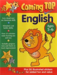 Cover image for Coming Top: English - Ages 5-6
