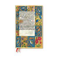 Cover image for Spinola Hours (Ancient Illumination) Maxi 12-month Vertical Hardback Dayplanner 2025 (Elastic Band Closure)