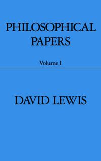 Cover image for Philosophical Papers: Volume I