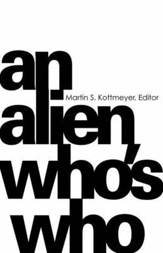 Cover image for An Alien Who's Who