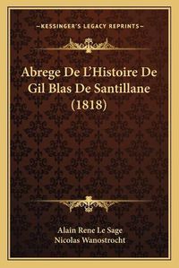 Cover image for Abrege de L'Histoire de Gil Blas de Santillane (1818)