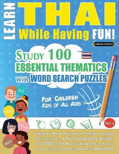 Cover image for Learn Thai While Having Fun! - For Children