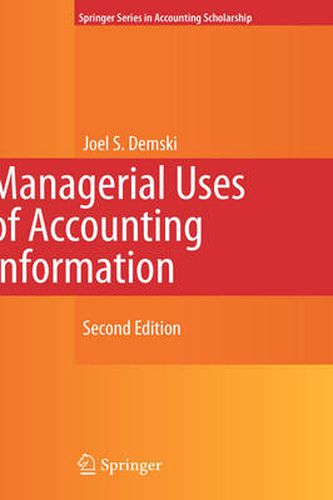 Cover image for Managerial Uses of Accounting Information