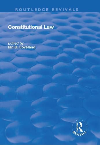 Cover image for Constitutional Law