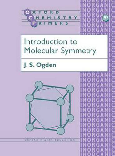 Cover image for Introduction to Molecular Symmetry