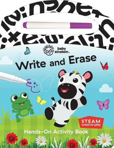 Cover image for Baby Einstein: Write and Erase Hands-On Activity Book: Hands-On Activity Book