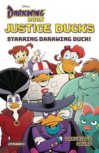 Cover image for Justice Ducks: Starring Darkwing Duck!