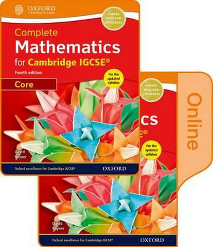 Cover image for Complete Mathematics for Cambridge IGCSE (R) Print & Online Student Book (Core)