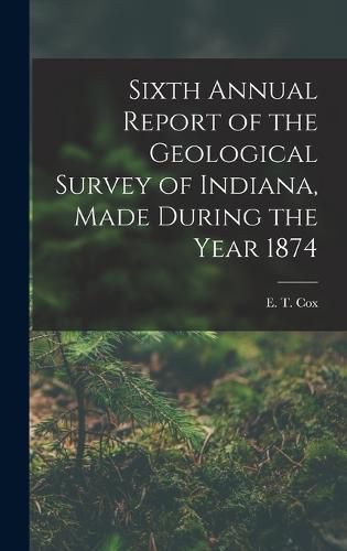 Cover image for Sixth Annual Report of the Geological Survey of Indiana, Made During the Year 1874