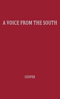 Cover image for A Voice from the South: by a Black Woman of the South