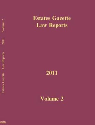 Cover image for EGLR 2011 Volume 2