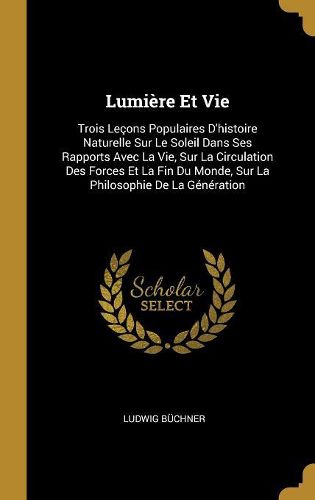 Cover image for Lumiere Et Vie