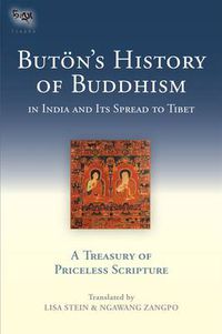 Cover image for Buton's History of Buddhism in India and Its Spread to Tibet: A Treasury of Priceless Scripture