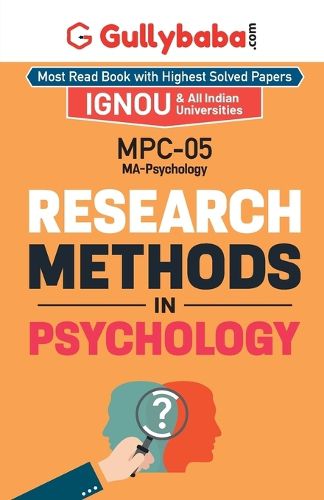Cover image for MPC-05 Research Methods in Psychology