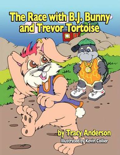 Cover image for The Race with B.J. Bunny and Trevor Tortoise