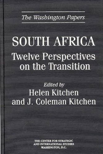 Cover image for South Africa: Twelve Perspectives on the Transition