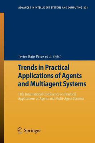 Trends in Practical Applications of Agents and Multiagent Systems: 11th International Conference on Practical Applications of Agents and Multi-Agent Systems