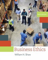 Cover image for Business Ethics: A Textbook with Cases