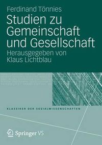 Cover image for Studien zu Gemeinschaft und Gesellschaft