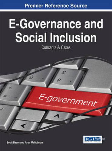 Cover image for E-Governance and Social Inclusion: Concepts and Cases