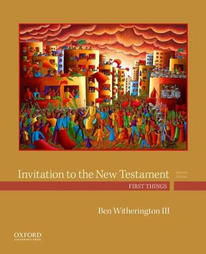 Cover image for Invitation to the New Testament: First Things