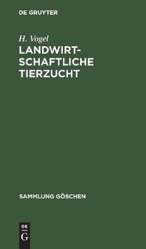 Cover image for Landwirtschaftliche Tierzucht