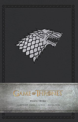 Cover image for Game of Thrones: House Stark Ruled Pocket Journal