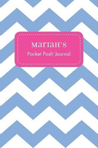 Cover image for Mariah's Pocket Posh Journal, Chevron