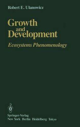 Cover image for Growth and Development: Ecosystems Phenomenology