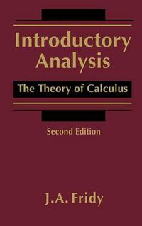 Cover image for Introductory Analysis: The Theory of Calculus