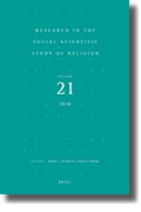 Cover image for Research in the Social Scientific Study of Religion, Volume 21