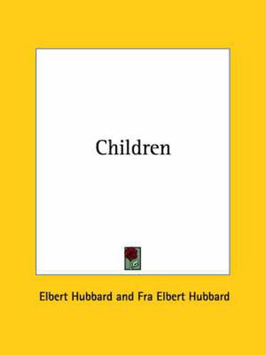 Cover image for Children