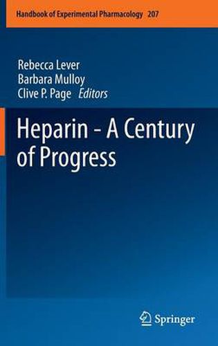 Cover image for Heparin - A Century of Progress