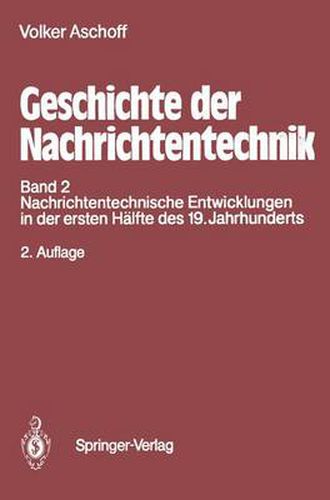 Cover image for Geschichte der Nachrichtentechnik