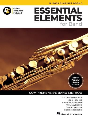Cover image for Essential Elements for Band - Bb Bass Clarinet
