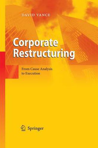 Cover image for Corporate Restructuring: From Cause Analysis to Execution