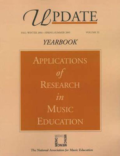 Update: Applications of Research in Music Education