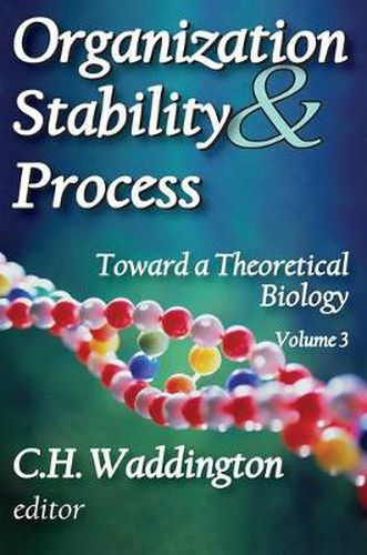 Cover image for Organization Stability and Process