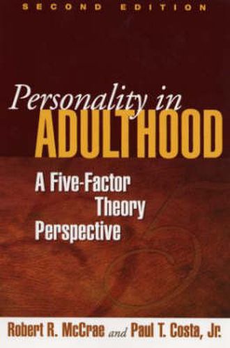 Cover image for Personality in Adulthood: A Five-Factor Theory Perspective