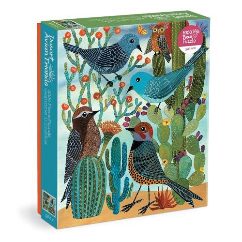 Cover image for Desert Avian Friends 1000 Piece Puzzle