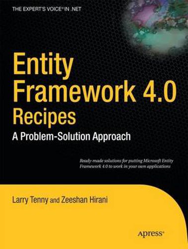 Cover image for Entity Framework 4.0 Recipes: A Problem-Solution Approach