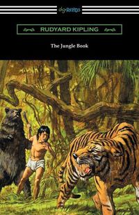 Cover image for The Jungle Book (Illustrated by John L. Kipling, William H. Drake, and Paul Frenzeny)