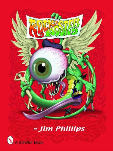 Cover image for Rock Posters of Jim Phillips