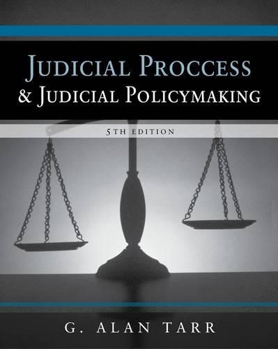 Cover image for Judicial Process and Judicial Policymaking