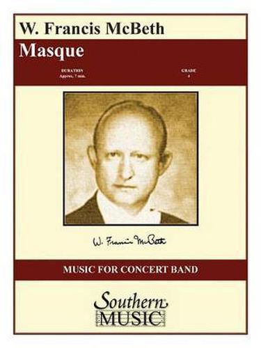 Cover image for Masque: Full Score