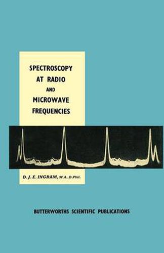 Cover image for Spectroscopy at Radio and Microwave Frequencies