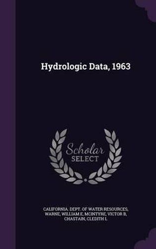 Hydrologic Data, 1963